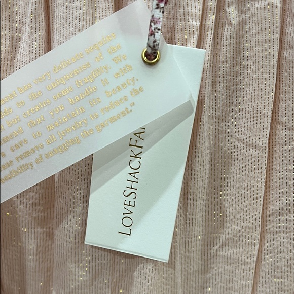 LoveShackFancy Blush Tiered Maxi Skirt - Picture 5 of 5